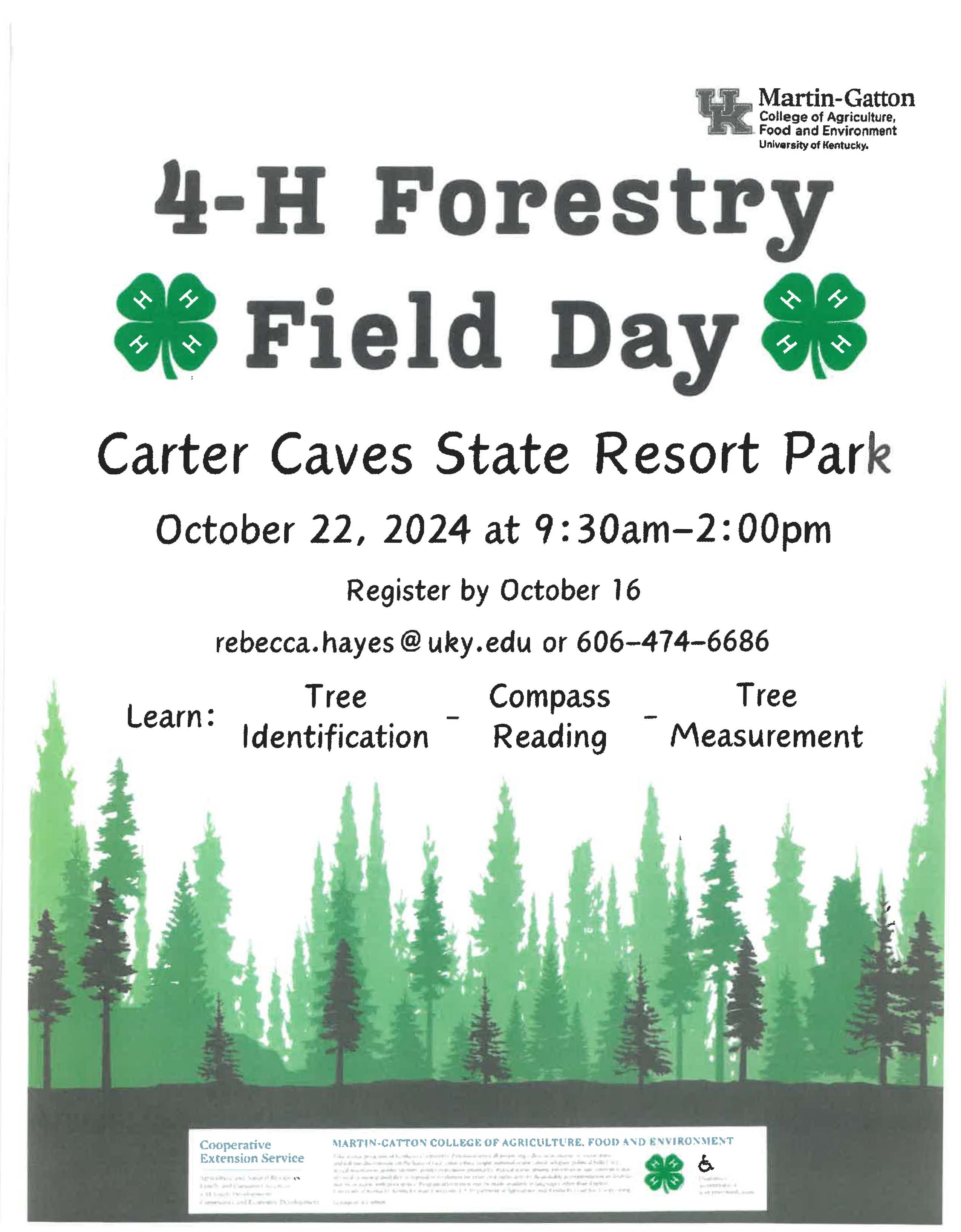 4-H Forestry Field Day