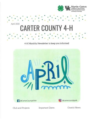 4-H April