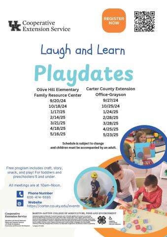 Laugh and Learn Playdates